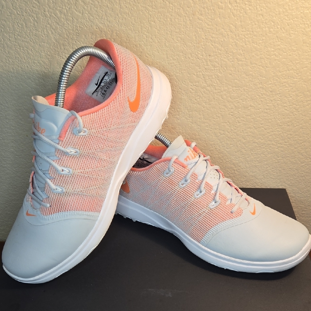 Nike Lunarlon‎ Empress 2 Golf Shoes Women's Size 9 Light Pink and White - Picture 12 of 12